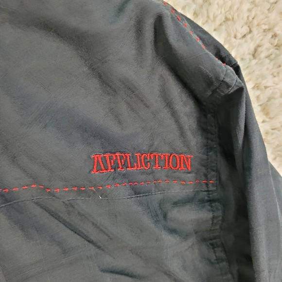 Affliction Black Premium Shirt Men's Size XL Black Embroidery Button Long Sleeve - Picture 5 of 11